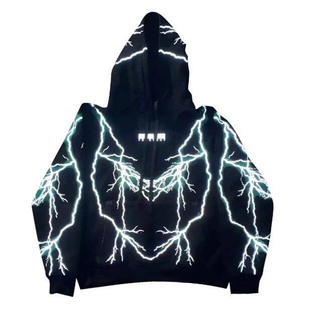 Reflective Missing Since Thursday Hoodie With Lightnings 1